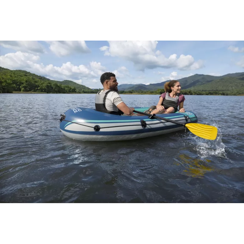 Bestway Hydro Force Trek X2 Conjunto de jangada insuflável para 2 pessoas 2,32 m