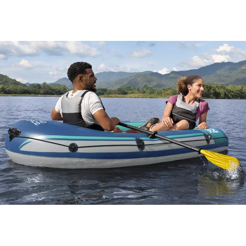Bestway Hydro Force Trek X2 Conjunto de jangada insuflável para 2 pessoas 2,32 m