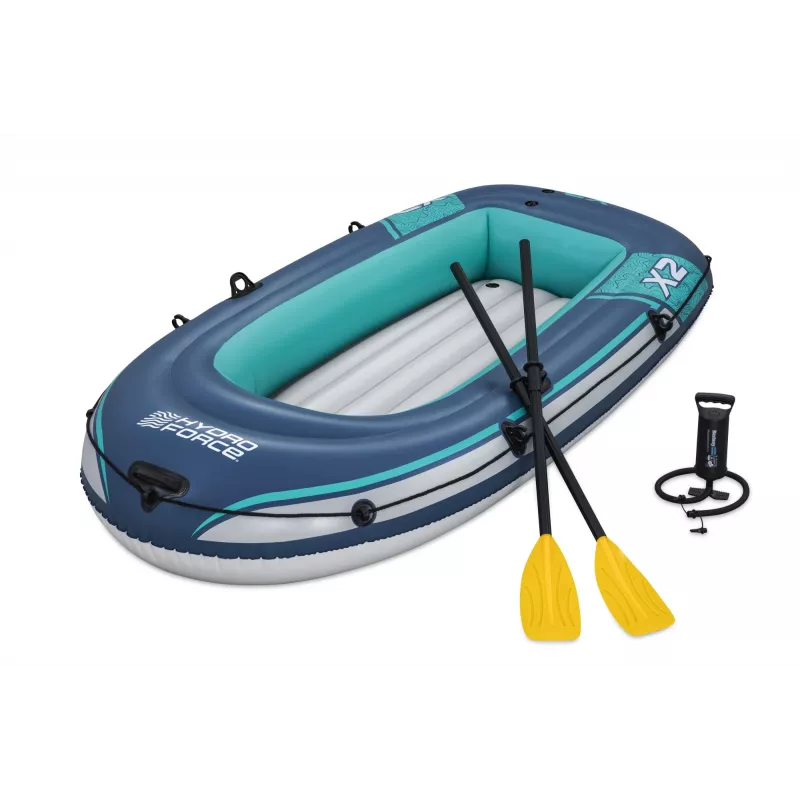 Bestway Hydro Force Trek X2 Conjunto de jangada insuflável para 2 pessoas 2,32 m