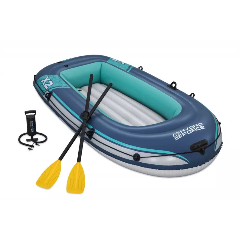 Bestway Hydro Force Trek X2 Conjunto de jangada insuflável para 2 pessoas 2,32 m