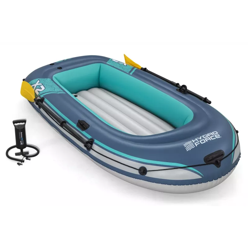 Bestway Hydro Force Trek X2 Conjunto de jangada insuflável para 2 pessoas 2,32 m