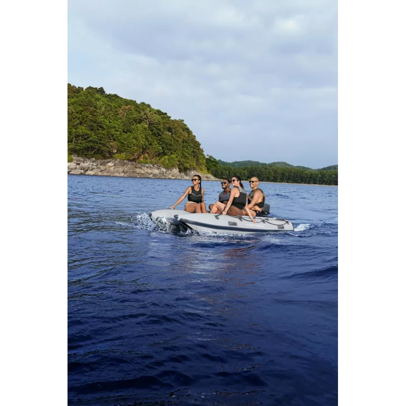 Bestway Hydro Force Beacon Elite Conjunto de barco desportivo insuflável para 5 pessoas 3,35 m