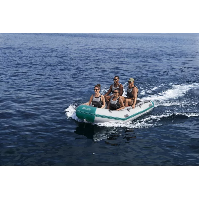Bestway Hydro Force Mirovia Elite Conjunto de barco desportivo insuflável para 5 pessoas 3,30 m