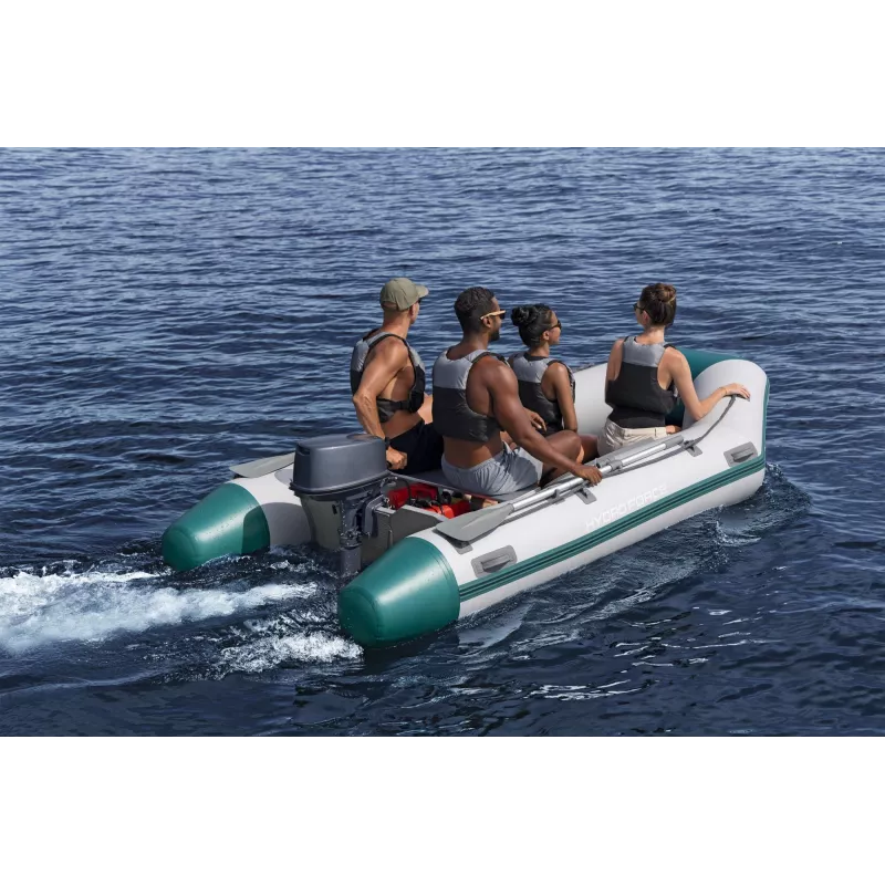 Bestway Hydro Force Mirovia Elite Conjunto de barco desportivo insuflável para 5 pessoas 3,30 m