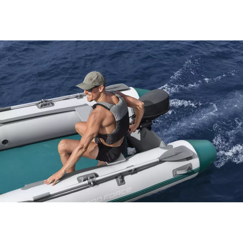 Bestway Hydro Force Mirovia Elite Conjunto de barco desportivo insuflável para 5 pessoas 3,30 m