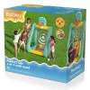 Bestway Perfect Aim Jogo de jardim insuflável 3 em 1, Centro de brincadeira insuflável, 5 ano(s), Policloreto de vinilo (PVC), Multicolor
