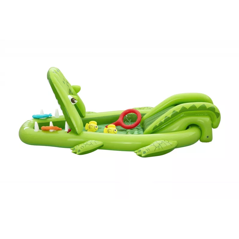 Bestway Later Gator Parque aquático e piscina insuflável para crianças 2,34 m x 1,63 m x 87 cm