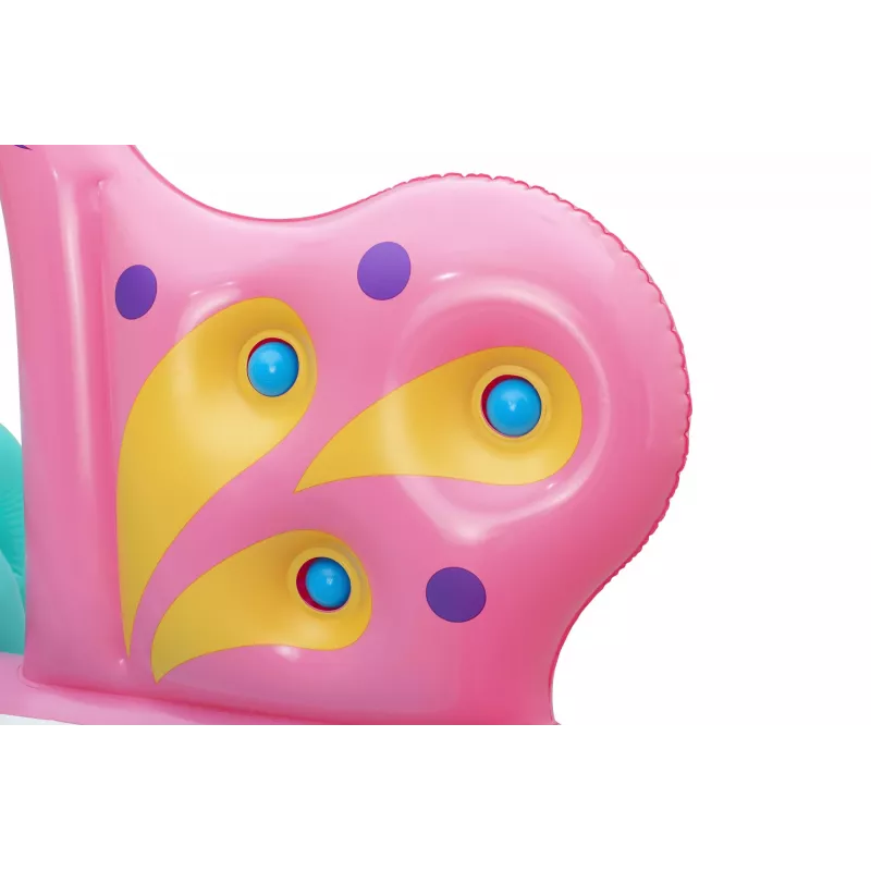 Bestway Butterfly Wonder Centro de brincadeira aquática e piscina insuflável para crianças 1,80 m x 1,80 m x 1,17 m