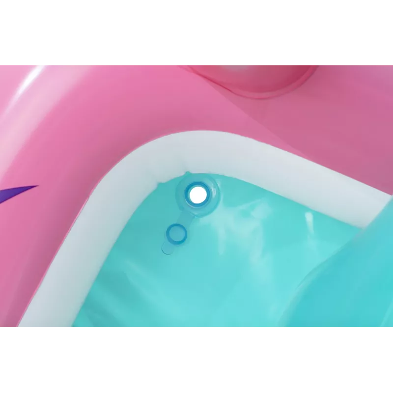 Bestway Butterfly Wonder Centro de brincadeira aquática e piscina insuflável para crianças 1,80 m x 1,80 m x 1,17 m
