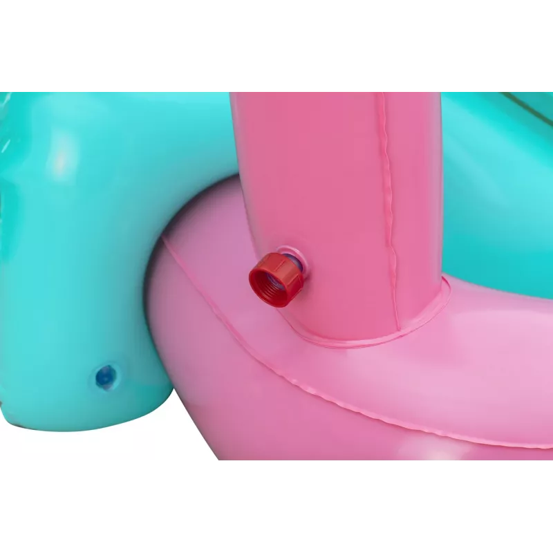 Bestway Butterfly Wonder Centro de brincadeira aquática e piscina insuflável para crianças 1,80 m x 1,80 m x 1,17 m