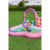 Bestway Butterfly Wonder Centro de brincadeira aquática e piscina insuflável para crianças 1,80 m x 1,80 m x 1,17 m