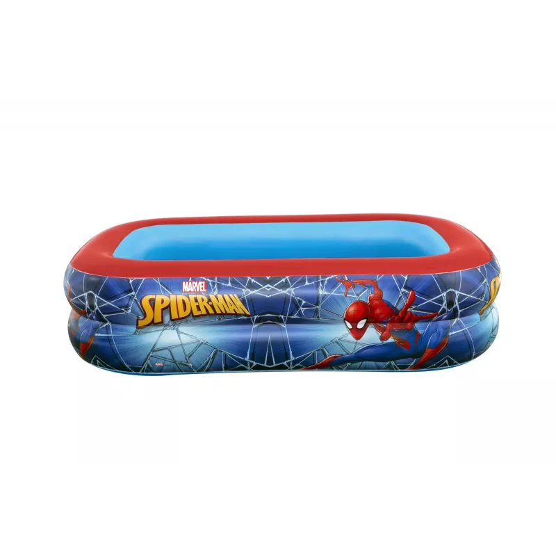 Bestway Piscina de brincar, Piscina insuflável, 450 L, Retangular, 6 ano(s), Spider-Man, Vinil