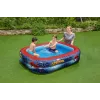 Bestway Piscina de brincar, Piscina insuflável, 450 L, Retangular, 6 ano(s), Spider-Man, Vinil
