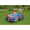 Bestway Piscina de brincar, Piscina insuflável, 450 L, Retangular, 6 ano(s), Spider-Man, Vinil