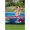 Bestway Piscina de brincar, Piscina insuflável, 450 L, Retangular, 6 ano(s), Spider-Man, Vinil