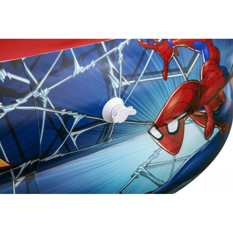 Bestway Piscina de brincar, Piscina insuflável, 450 L, Retangular, 6 ano(s), Spider-Man, Vinil