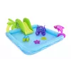 Bestway Play Center Fantastic Aquarium Piscina de brincar, piscina insuflável, 308 L, Forma de 8, 2 a., Vinil, multicolor