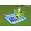Bestway Play Center Fantastic Aquarium Piscina de brincar, piscina insuflável, 308 L, Forma de 8, 2 a., Vinil, multicolor