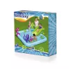 Bestway Play Center Fantastic Aquarium Piscina de brincar, piscina insuflável, 308 L, Forma de 8, 2 a., Vinil, multicolor