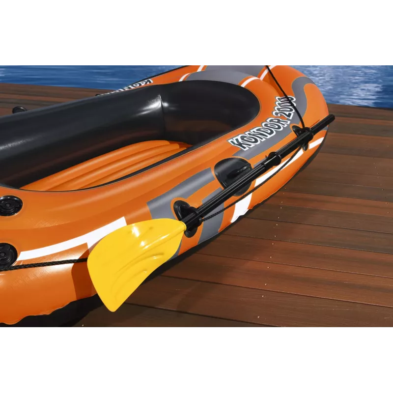 Bestway HYDRO-FORCE Barco insuflável - inclui remos e bomba de pé