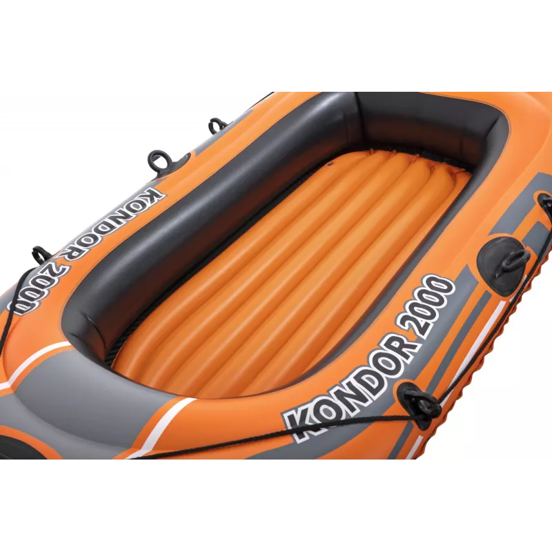 Bestway HYDRO-FORCE Barco insuflável - inclui remos e bomba de pé
