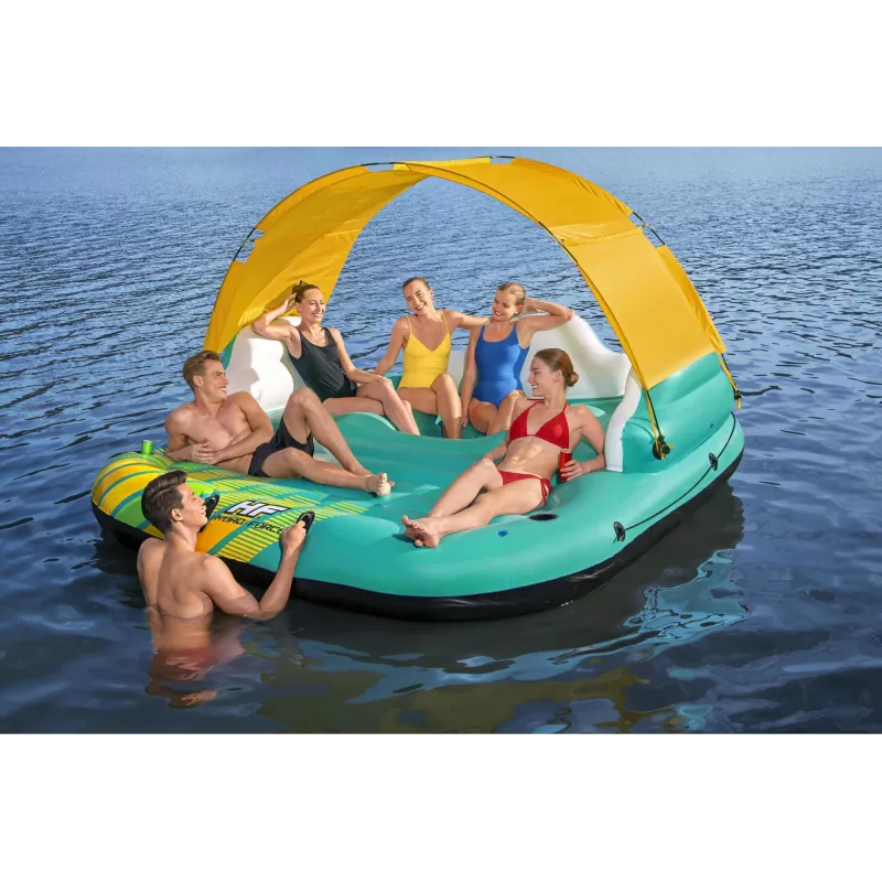 Bestway Hydro-Force 9'10 inch x 9'/3,00 m x 2,75 m Ilha de descanso Sunny Lounge