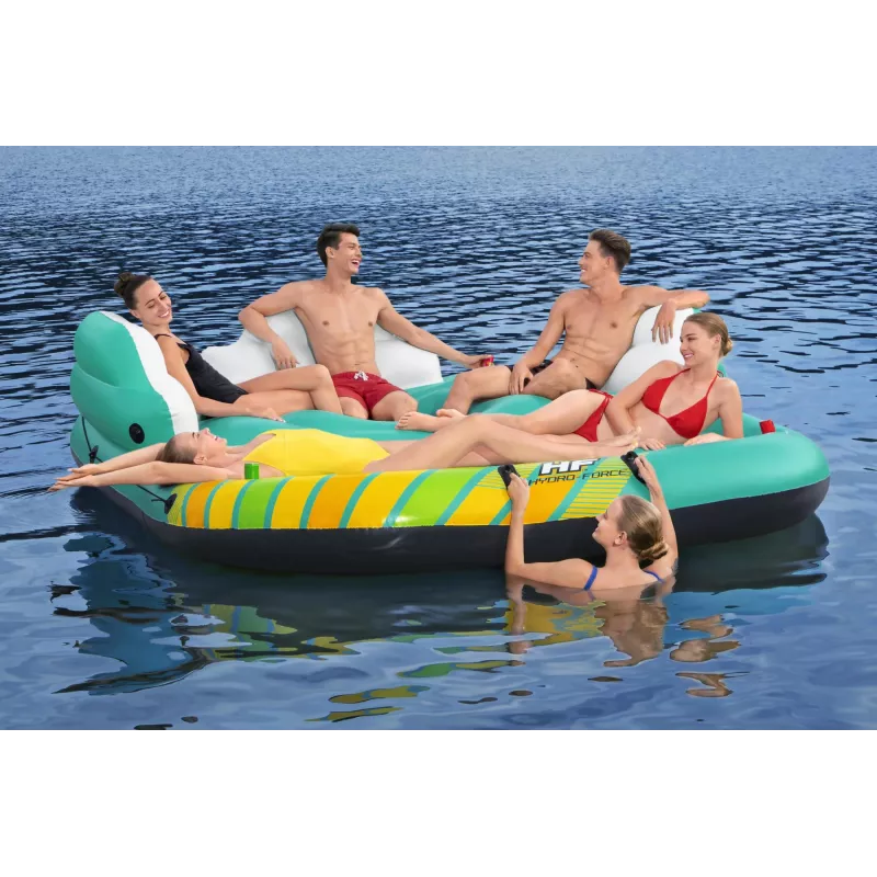Bestway Hydro-Force 9'10 inch x 9'/3,00 m x 2,75 m Ilha de descanso Sunny Lounge