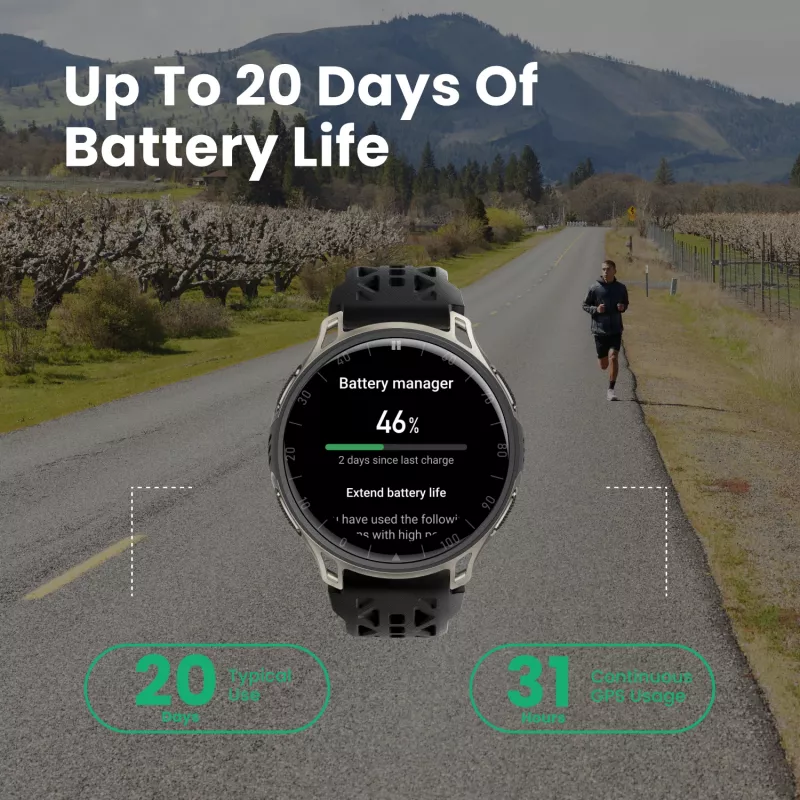 Amazfit Cheetah 2 Pro 3,35 cm (1,32