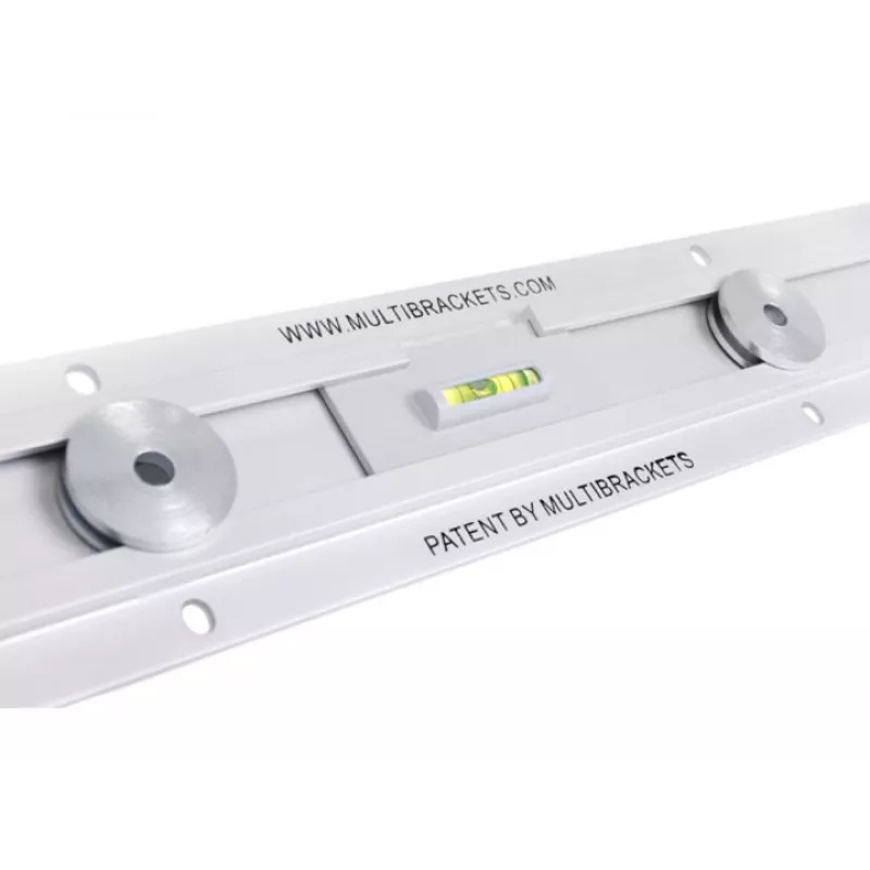 Multibrackets M Universal Suporte de parede super fino Pequeno Prateado, 66 cm (26