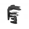 Multibrackets M Desktopmount Suporte simples / duplo / triplo com fixação de mesa