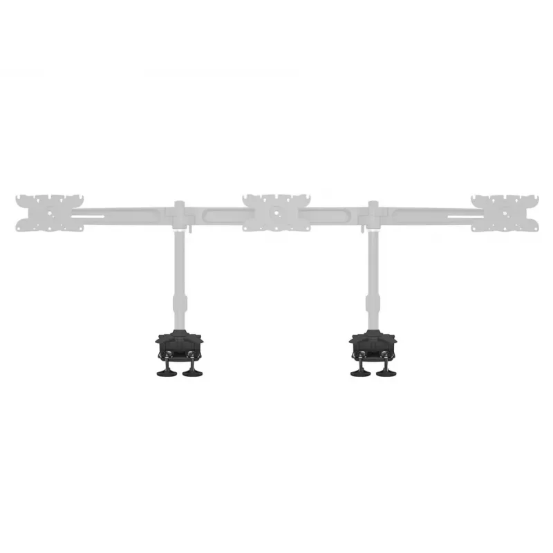Multibrackets M Desktopmount Suporte simples / duplo / triplo com fixação de mesa