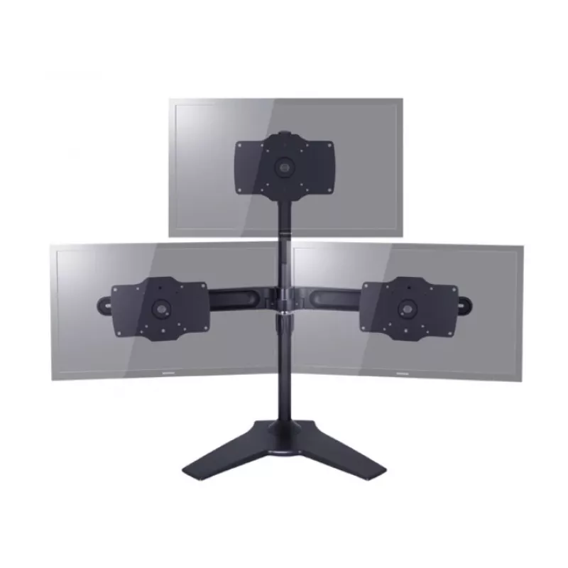 Multibrackets M Desktopmount Suporte simples / duplo / triplo com fixação de mesa