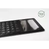 Mousetrapper Type Teclado QWERTY Nórdico USB-A + Bluetooth, tamanho completo (100%), com fios e sem fios, USB + Bluetooth, preto
