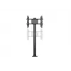 Multibrackets M Display Stand 180 Simples Preto com montagem no chão