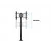 Multibrackets M Display Stand 180 Simples Preto com montagem no chão