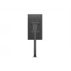 Multibrackets M Display Stand 180 Simples Preto com montagem no chão
