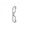 Multibrackets M Pro Series - Clipe de gestão de cabos pack de 6, clipe de gestão de cabos, preto, plástico, 100 g, 90 mm, 30 mm