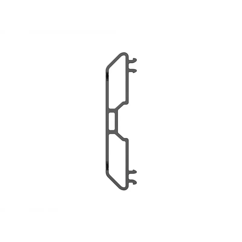 Multibrackets M Pro Series - Clipe de gestão de cabos pack de 6, clipe de gestão de cabos, preto, plástico, 100 g, 90 mm, 30 mm