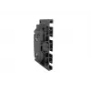Multibrackets M Pro Series - Clipe de gestão de cabos pack de 6, clipe de gestão de cabos, preto, plástico, 100 g, 90 mm, 30 mm