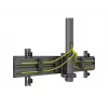 Multibrackets M Pro Series - Clipe de gestão de cabos pack de 6, clipe de gestão de cabos, preto, plástico, 100 g, 90 mm, 30 mm