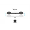 Multibrackets M VESA Desktopmount Duplo Fixação de mesa 24