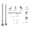 Multibrackets M Pro Series - Suporte para soundbar XL, preto, aço, 15 kg, 165,1 cm (65