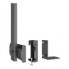 Multibrackets M Pro Series - Suporte para soundbar XL, preto, aço, 15 kg, 165,1 cm (65