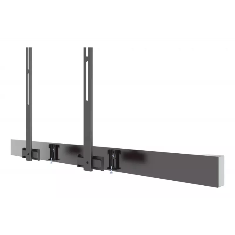 Multibrackets M Pro Series - Suporte para soundbar XL, preto, aço, 15 kg, 165,1 cm (65