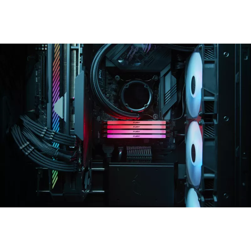 Kingston Technology FURY 32GB 8000MT/s DDR5 CL38 DIMM (Kit de 2) Renegade RGB XMP