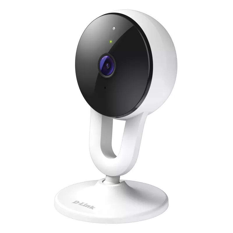 D-Link Câmara Wi‑Fi Full HD, câmara de vigilância IP, interior, sem fios, Amazon Alexa e Google Assistant, CE, FCC, IC, RCM, NCC, BSMI, mesa