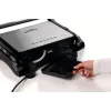 Ariete 1934 MetalGrill 3em1, grelhador elétrico para grelhar misto, 2000 W, 3 modos de cozedura, placas antiaderentes, prateado/preto