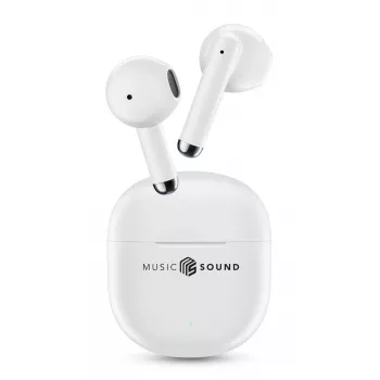 Music Sound Breeze Auscultadores Bluetooth in-ear em design de cápsula com estojo colorido