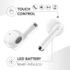 Music Sound Breeze Auscultadores Bluetooth in-ear em design de cápsula com estojo colorido