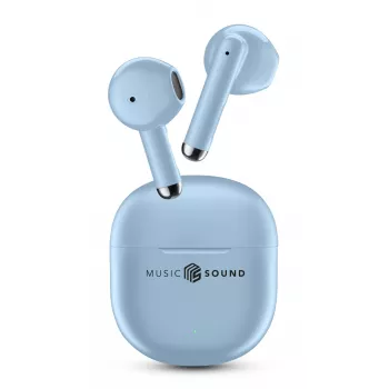 Music Sound Breeze Auscultadores in-ear em estilo de cápsula com estojo colorido